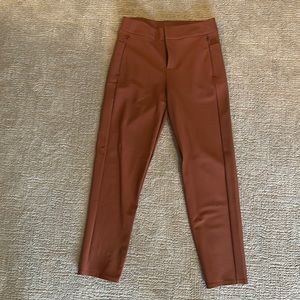 Athleta Stellar Women's Straight Leg Pants in Rust